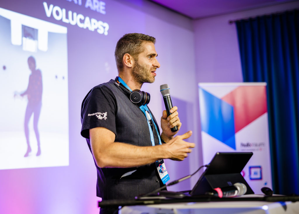 Speech from t he CEO of Volucap, Sven Bliedung von der Heide