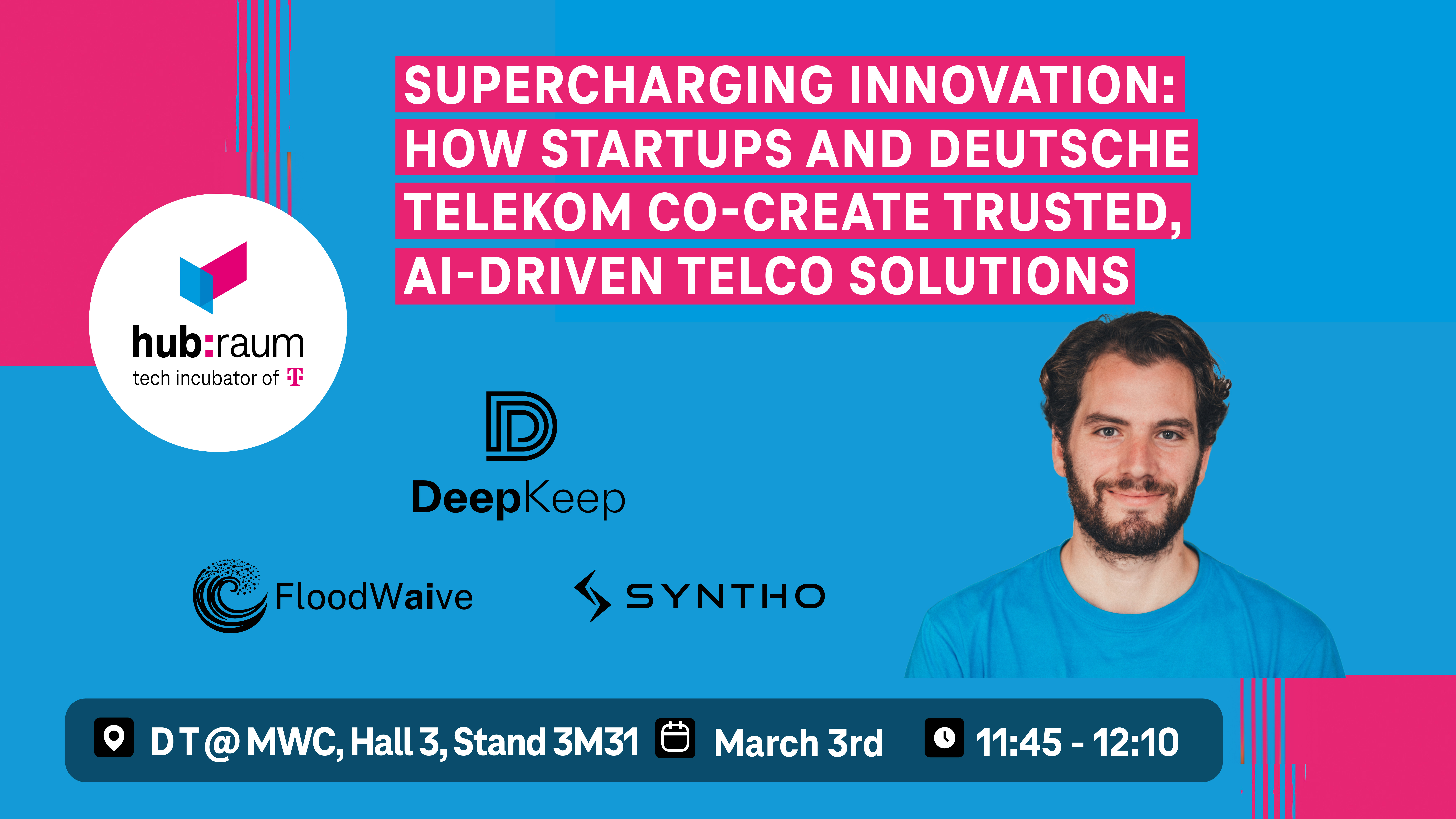 Startup Pitches on Deutsche Telekom's Stage