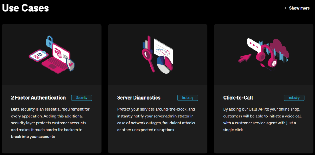 use cases view of the portal
